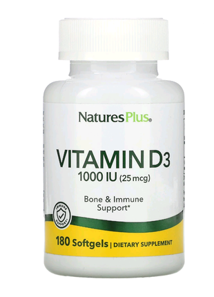 Витамин d3 1000 мо naturesplus1 фото