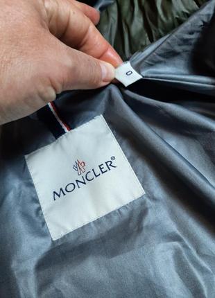 Куртка moncler с натуральным мехом деми еврозима8 фото