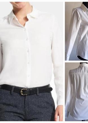 Zara basic біла блузка