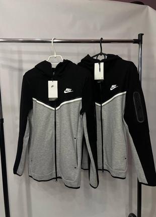 Мужское зип худи nike tech fleece