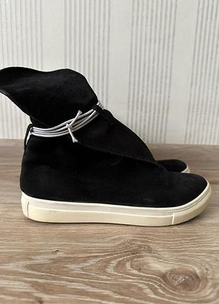 Кеды сникерсы ботинки женские кожа