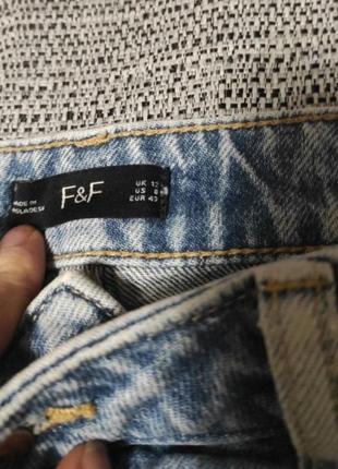 Рвані джинси 👖f&f2 фото