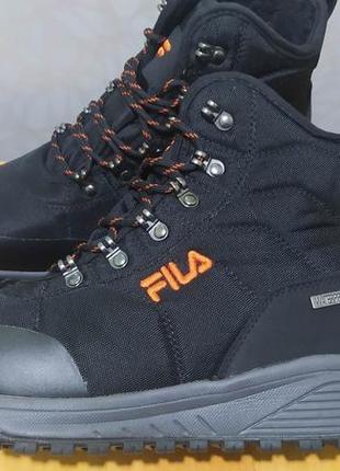 Fila waterproof - треккинговые водостойкие ботинки кроссовки