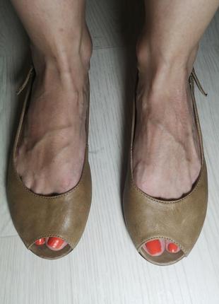 Шкіряні сандалі босоніжки belmondo італія1 фото