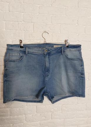 Фірмові джинсові стрейчеві шорти1 фото
