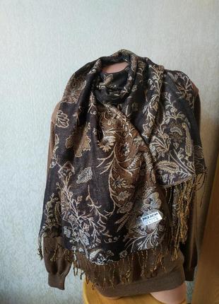 Палантин з люрексом