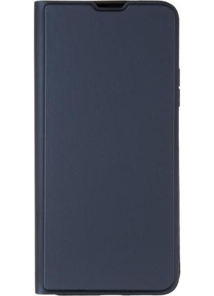 Чехол fiji shell для xiaomi redmi note 12 книжка с магнитом и защитой камеры blue