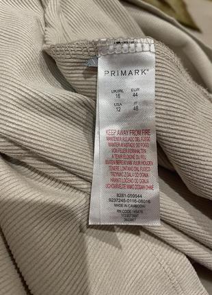 Сукня рубчик primark 50-52 ivory8 фото