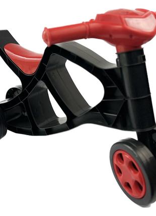 Міні байк для дітей дитячий беговел мінібайк чорний із червоним кращий товар4 фото