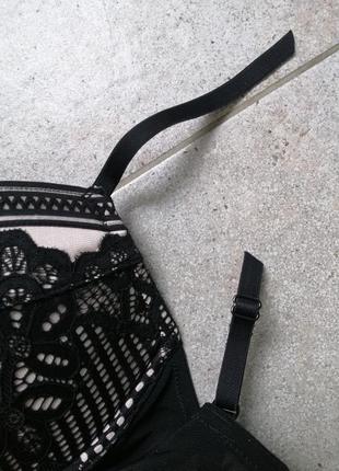 Черный боди на большую грудь figleaves 65f