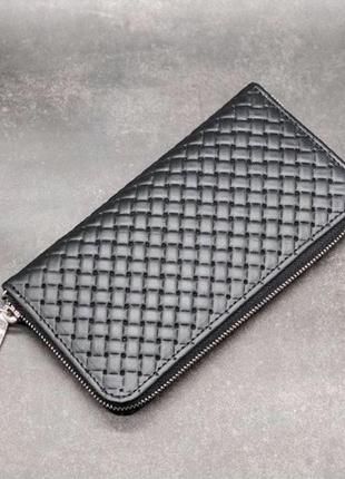 Чоловічий шкіряний гаманець-клатч на одне відділення newery n10003gap