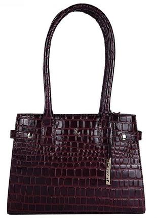 Сумка женская ashwood c52 bordo (бордовый)
