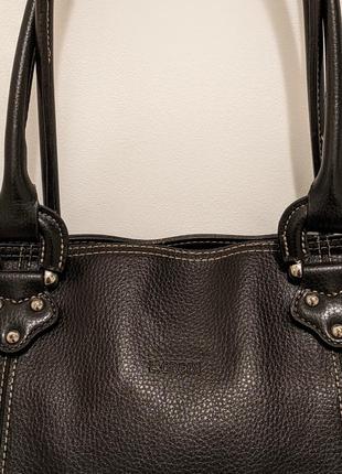 Большая кожаная сумка, деловая сумка, сумка шопер2 фото
