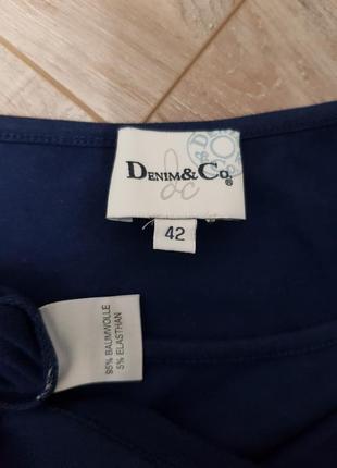 Базова трикотажна кофтинка denim &amp; co5 фото