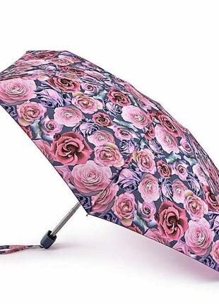 Мини зонт женский fulton l501 tiny-2 powder rose (розы)