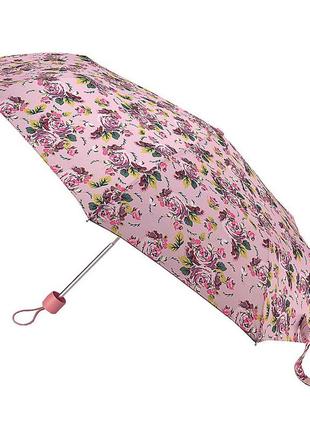 Парасолька жіноча fulton l354-041161 minilite-2 pink floral (рожеві квіти)