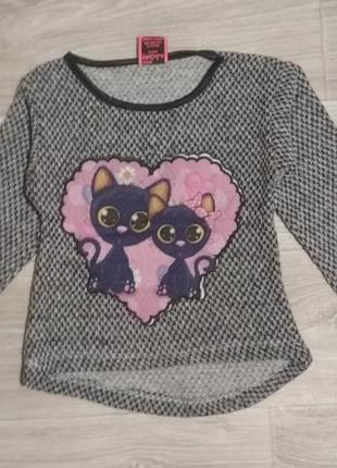 Кофточка на девочку 2/3, 4/5 лет.