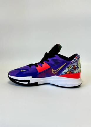 Мужские кроссовки фиолетовые с красным в стиле nike kyrie low 5 jewell loyd” multi4 фото