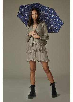 Зонт женский fulton minilite-2 l354 pin spot panda (веселые панды)