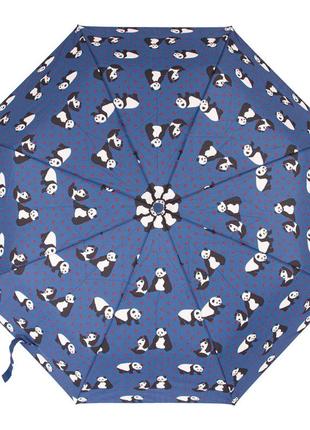 Зонт женский fulton minilite-2 l354 pin spot panda (веселые панды)