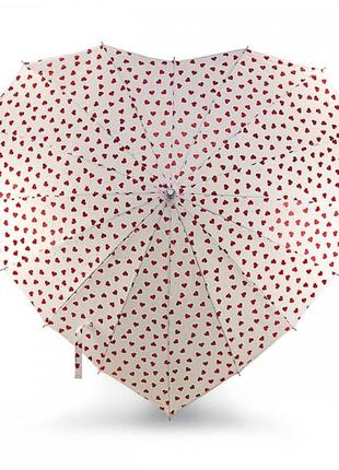 Зонт женский fulton l909-041031 heart walker-1 mini hearts (меняет цвет)