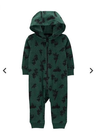 Флисовый человечек ромпер для ребенка 18 и 24 месяца