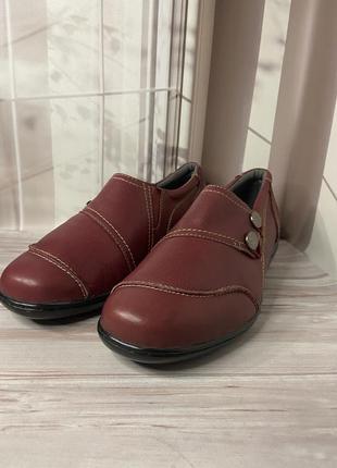 Кожаные туфли brevitt🌿 40р
