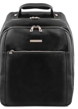 Рюкзак шкіряний phuket від tuscany tl141402 (black – чорний)