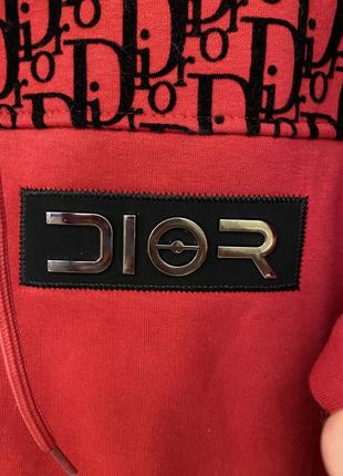 Теплый качественный яркий костюм в стиле dior6 фото