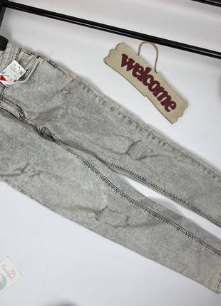 Джинсы skini светлые 176см c&amp;a женские