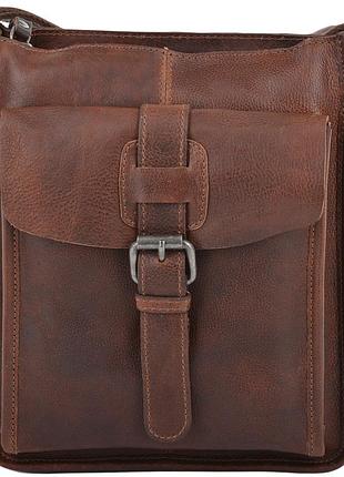 Сумка мужская ashwood 4551 vt tan (рыжий)