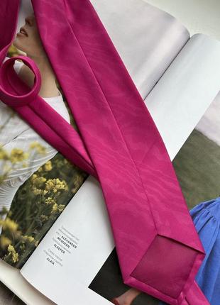 Краватка рожева фуксія2 фото