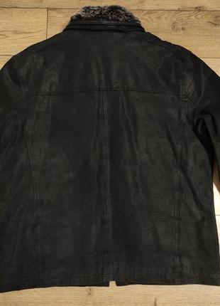 Madison creek куртка 54 р замшевая черная кожаная натуральная демисезонная осенняя мужская3 фото