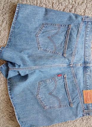 Шорти джинсові батал  levi strauss & co3 фото