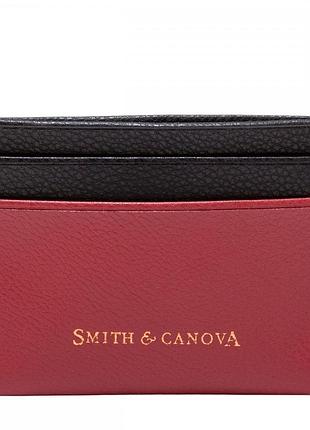 Картхолдер smith & canova 26827 devere (red-black)