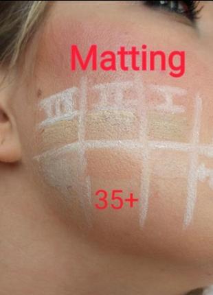 Тональна основа під макіяж з ефектом ліфтингу make-up 35+ lambre нр 1, 2.3 фото