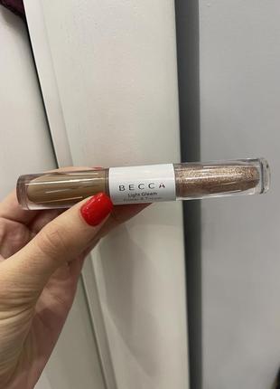 Жидкие тени для век becca light gleam golden hour