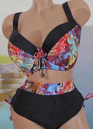 Купальник на пишні форми супербатал на великі груди