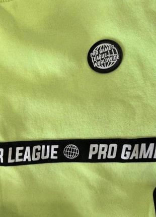 Крутий світшот pro gamer league 8-9 років ріст  яскравий, кармани на змійці2 фото