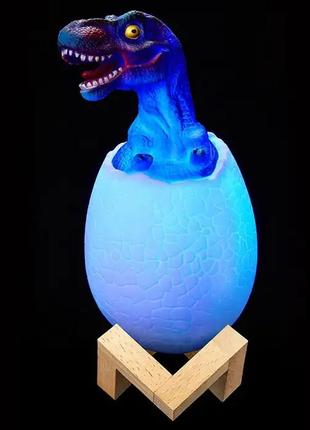 Ночник детский динозавр светильник лампа-ночник "динозаврик в яйце" с пультом ду лучший товар9 фото
