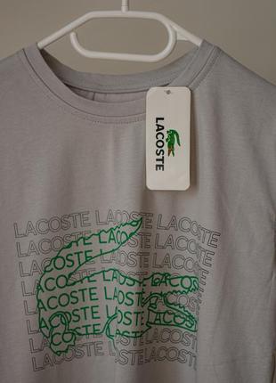 Стильная футболка lacoste1 фото