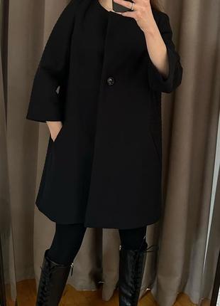 Стильное шерстяное пальто жакет пиджак оверсайз rene lezard, италия 🔥🔥🔥8 фото