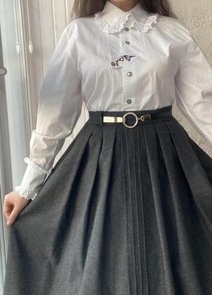 Австрийская шерстяная юбка шерсть meico Jammerschmid landhaus этано украинский стрий1 фото