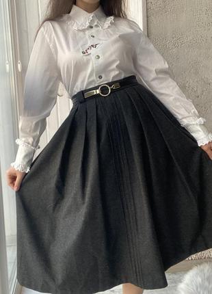 Австрийская шерстяная юбка шерсть meico Jammerschmid landhaus этано украинский стрий3 фото