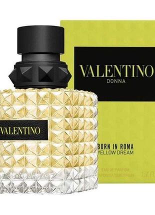 Тестер valentino donna born in roma yellow dream 100мл1 фото