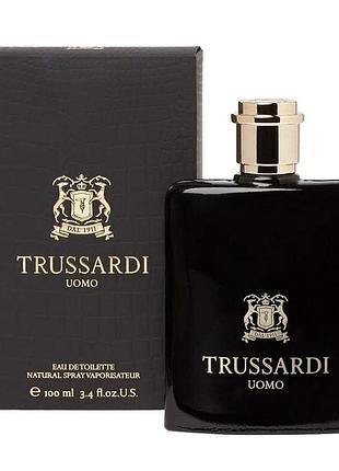 Тестер trussardi uomo туалетна вода 100мл