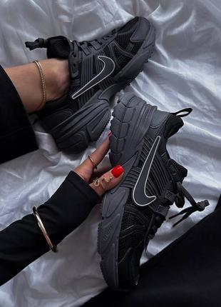 Кроссовки nike runtek black оверсайз3 фото