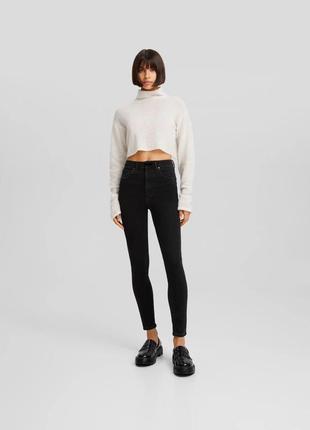 Джинсы скинни skinny высокая посадка