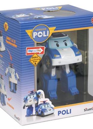 Робот-трансформер robocar poli 7.5см (83046) silverlit, 4891813830467