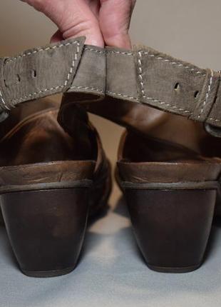 Босоножки airstep a.s. 98 сандалии сабо женские кожаные. италия. оригинал. 38-39 р./25 см.4 фото